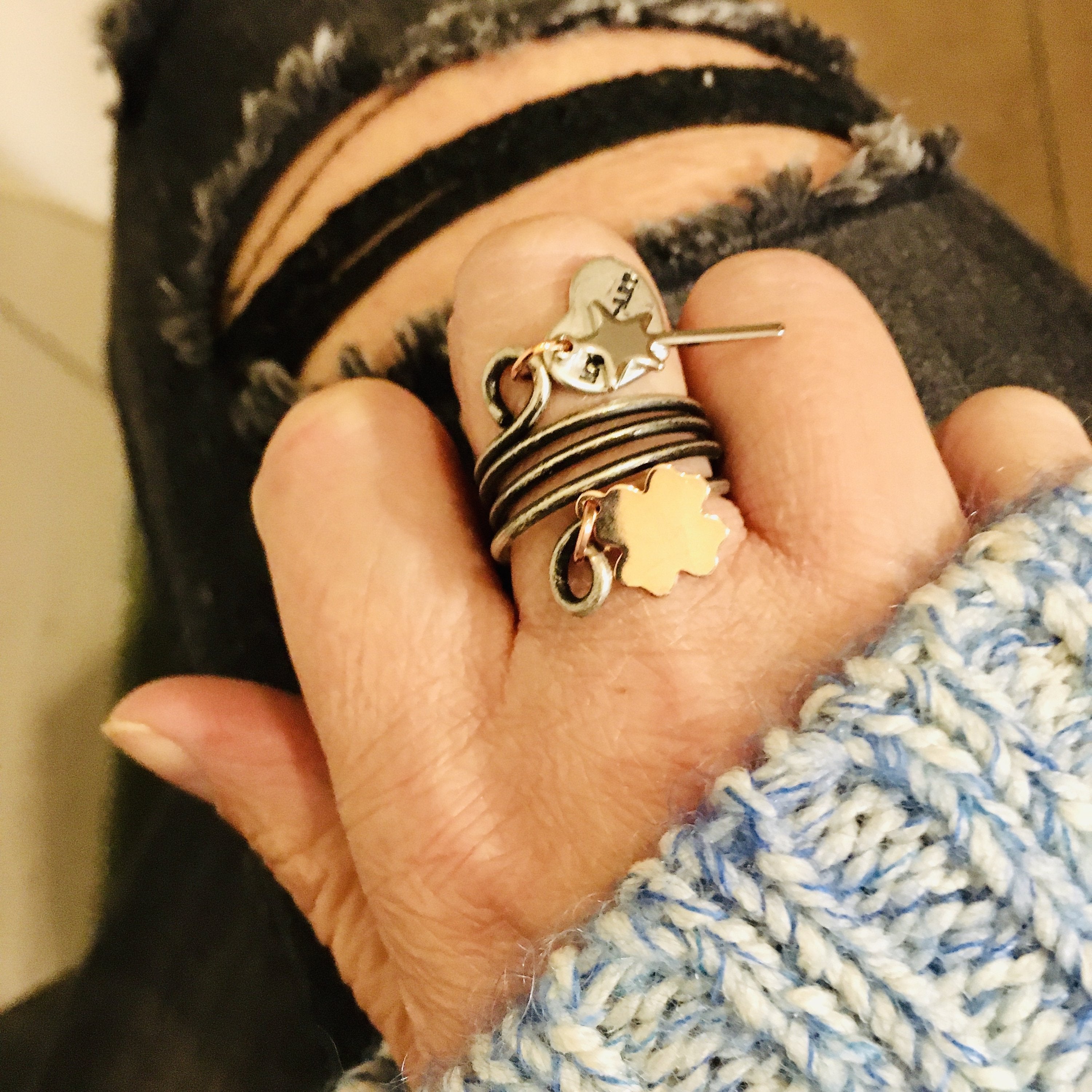 Magic Wand and Lucky charm Ring.
