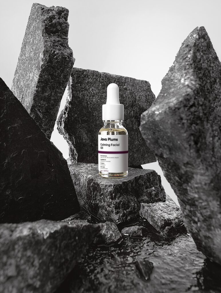 JavaPlums Daily Skincare on a bright Talin morning table