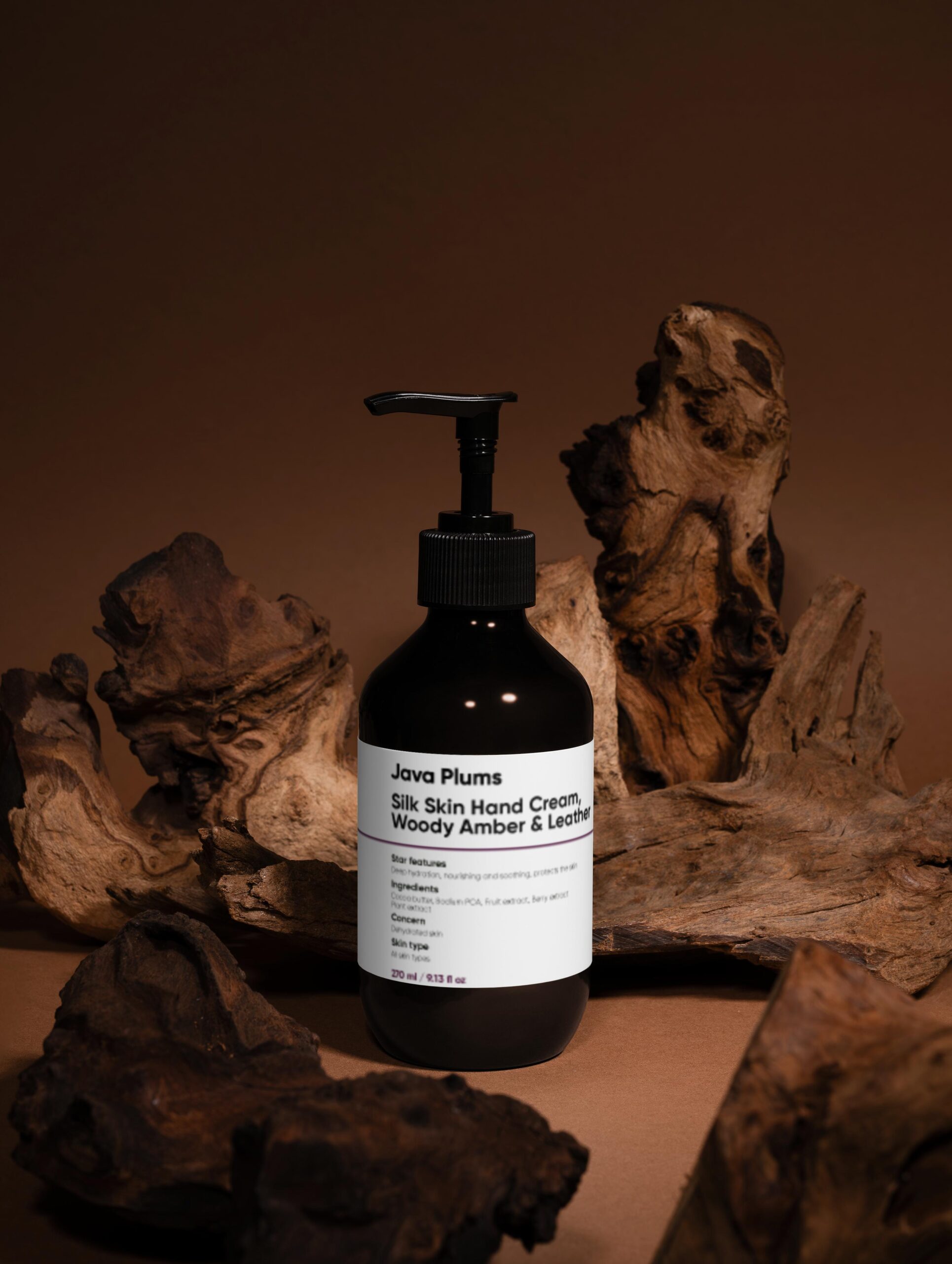 Silk Skin Hand Cream, Woody Amber & Leather - Image 3