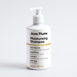Moisturising Shampoo with Aloe Juice that hydrates, smooths, and adds shine to dry or dull hair.