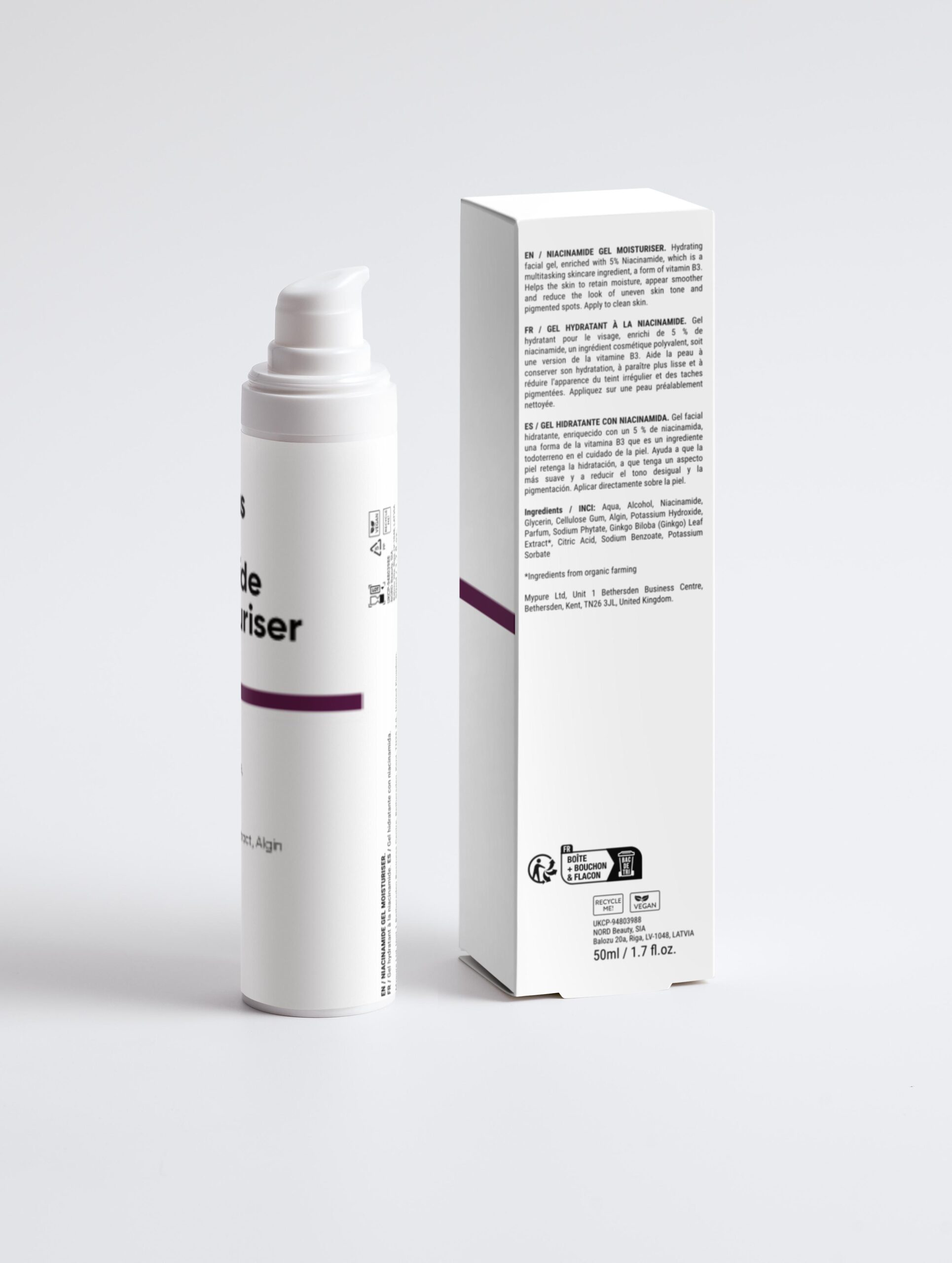 Niacinamide Gel Moisturiser - Image 2