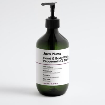 Hand & Body Wash, Peppermint & Dark Cedar 50ml