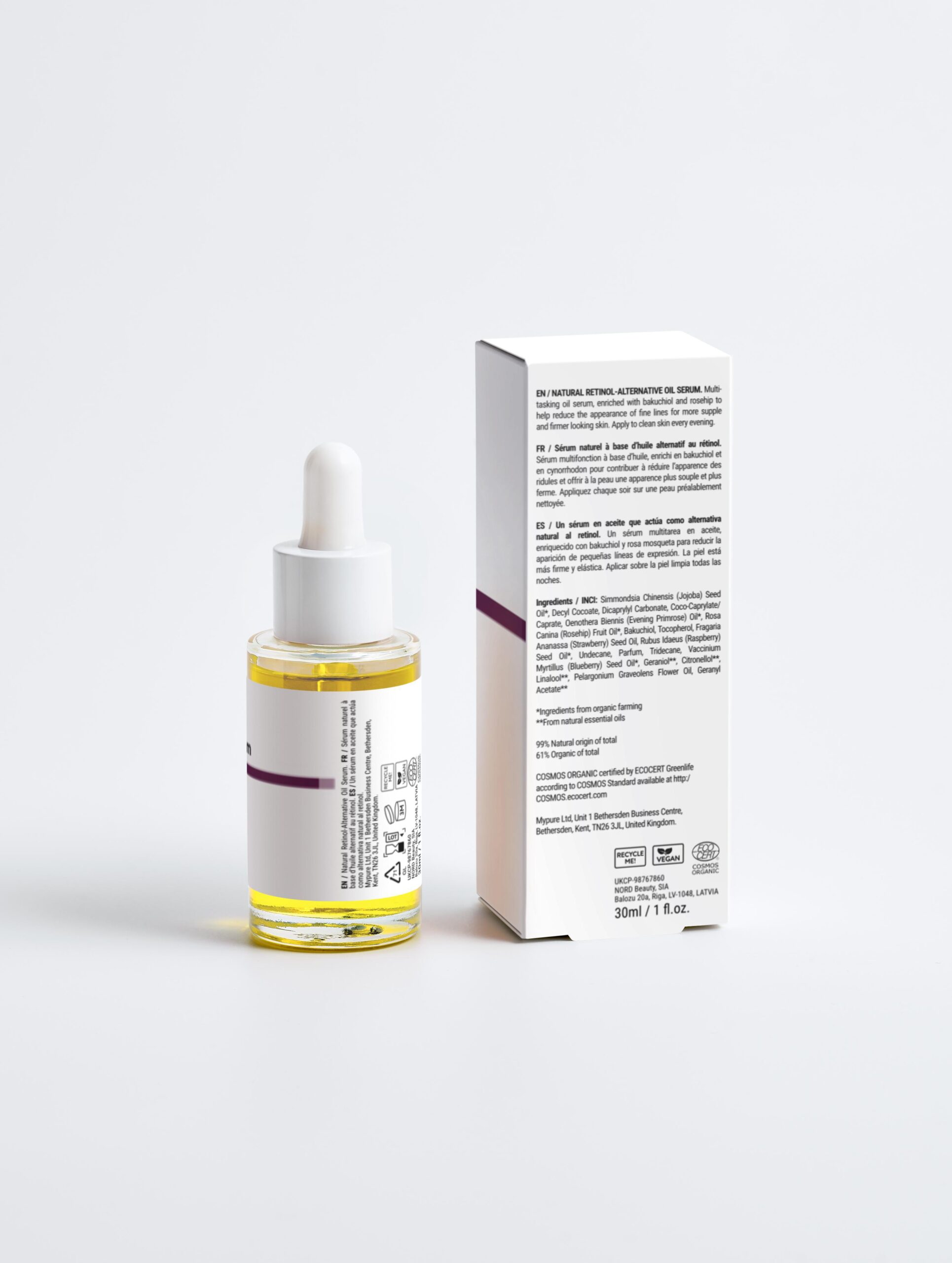 Natural Retinol Alternative Oil Serum - Image 2