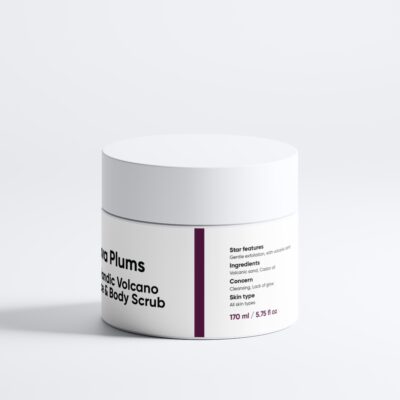 Icelandic Volcano Face & Body Scrub, 170 ml / 5.75 fl oz