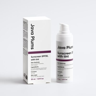 Sunscreen SPF30, with tint, 30 ml / 1.01 fl oz