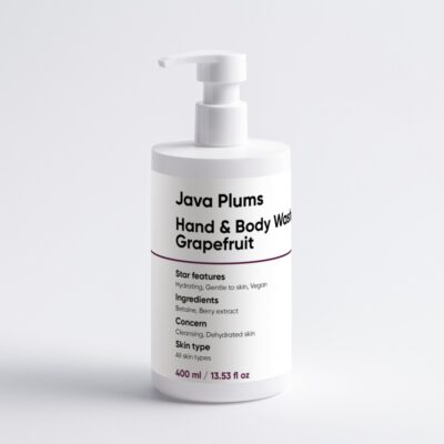 Hand & Body Wash, Grapefruit, 400 ml / 13.53 fl oz