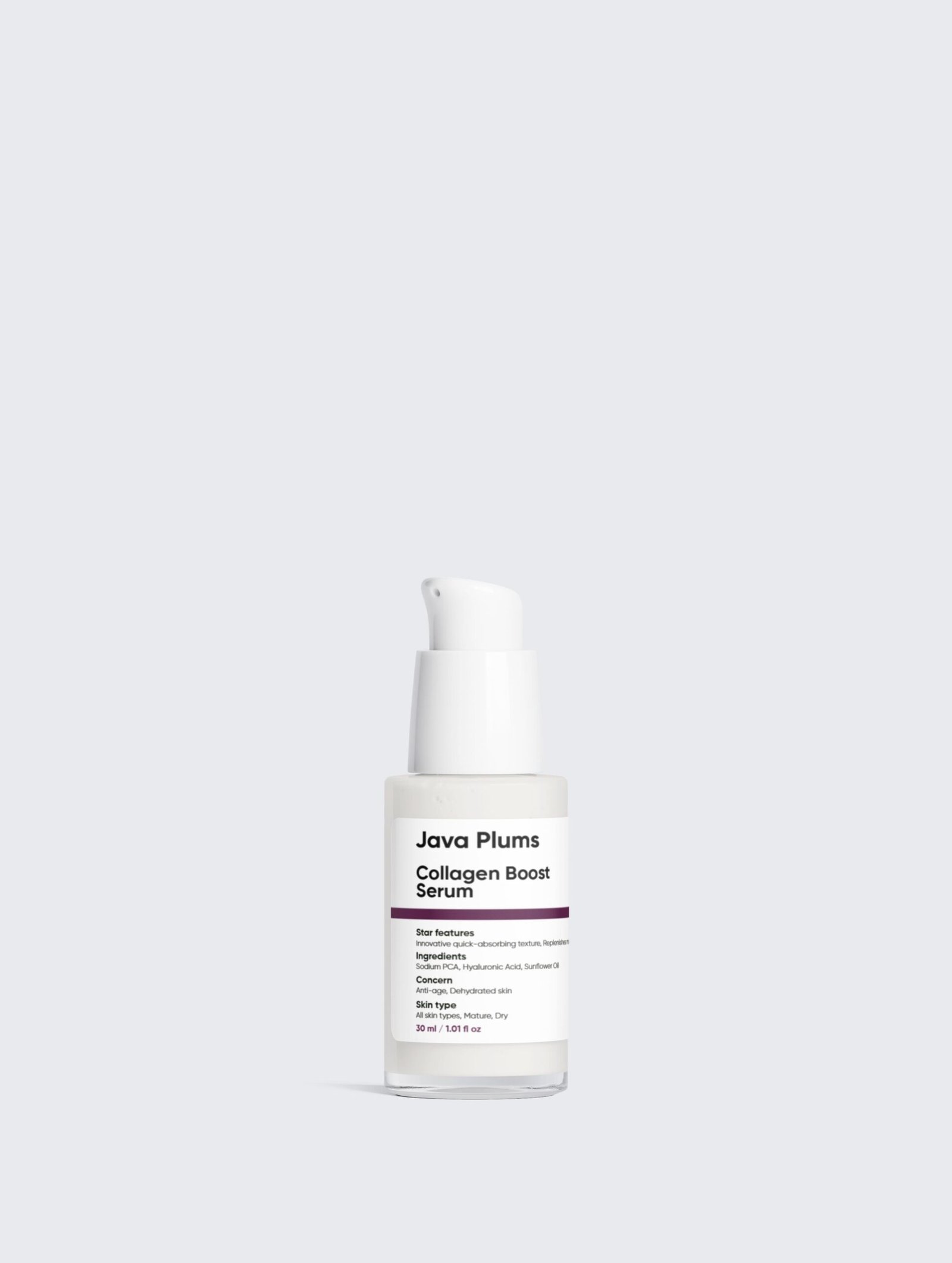 Java Plums Collagen Boost Serum, 30 ml / 1.01 fl oz - Image 7